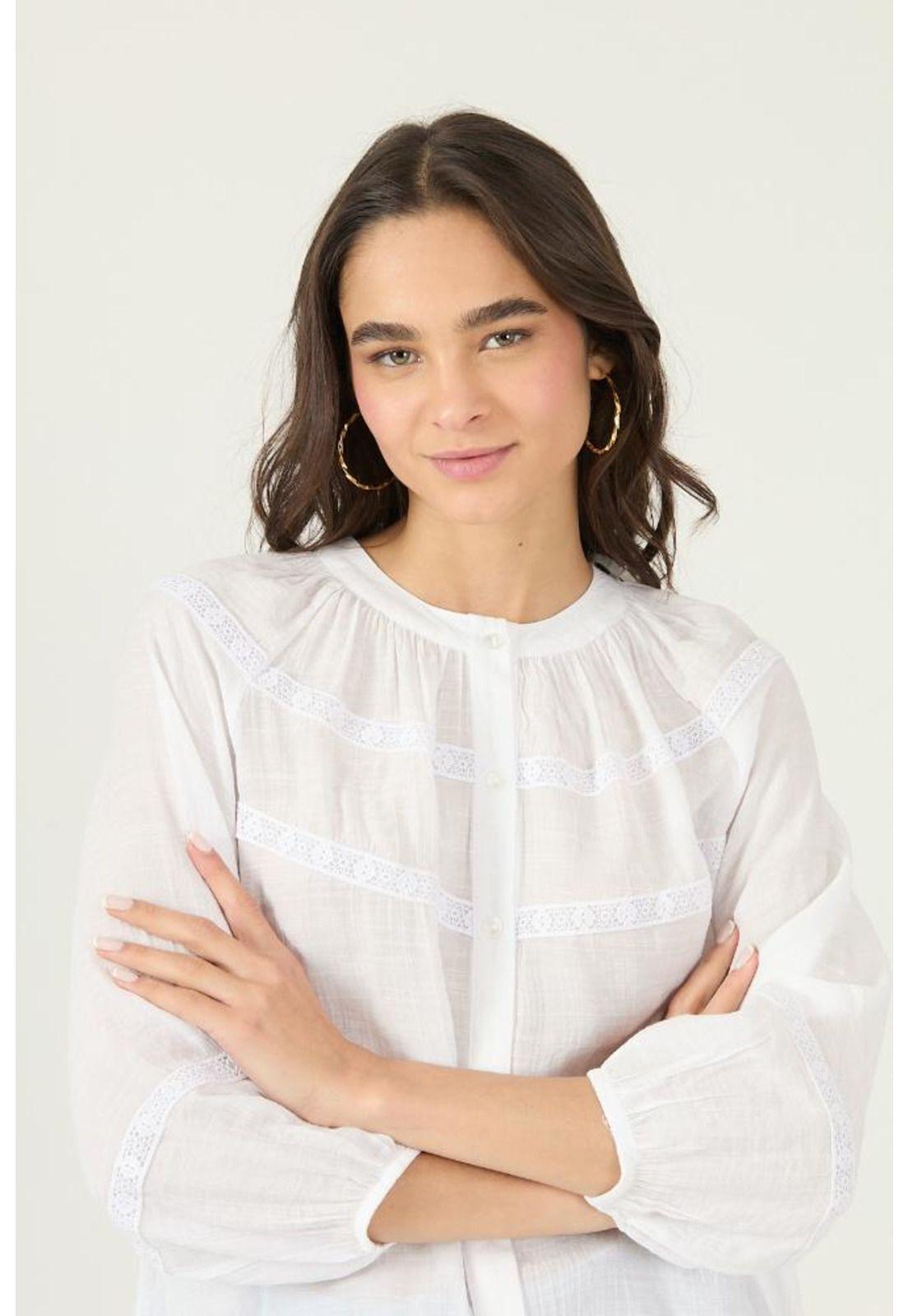 Blusa blanca PRIVILEGE 2904-2