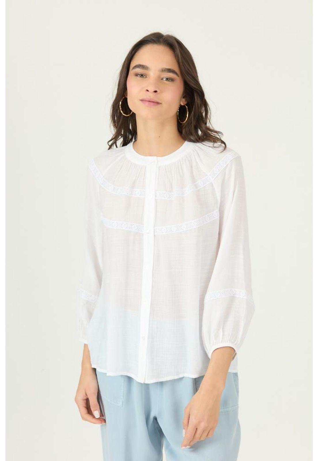 Blusa blanca PRIVILEGE 2904-3