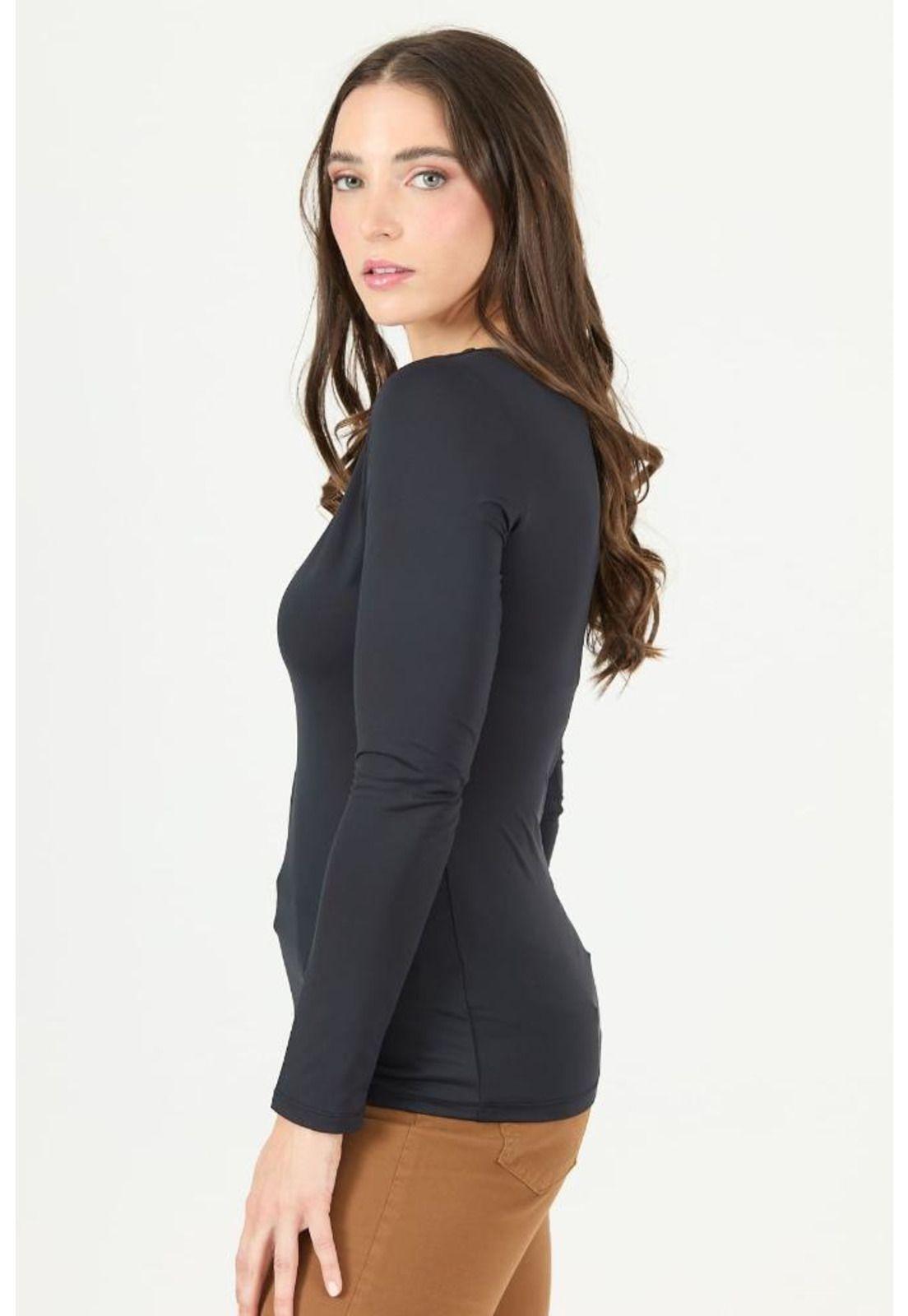 Polera negra PRIVILEGE 2317-2