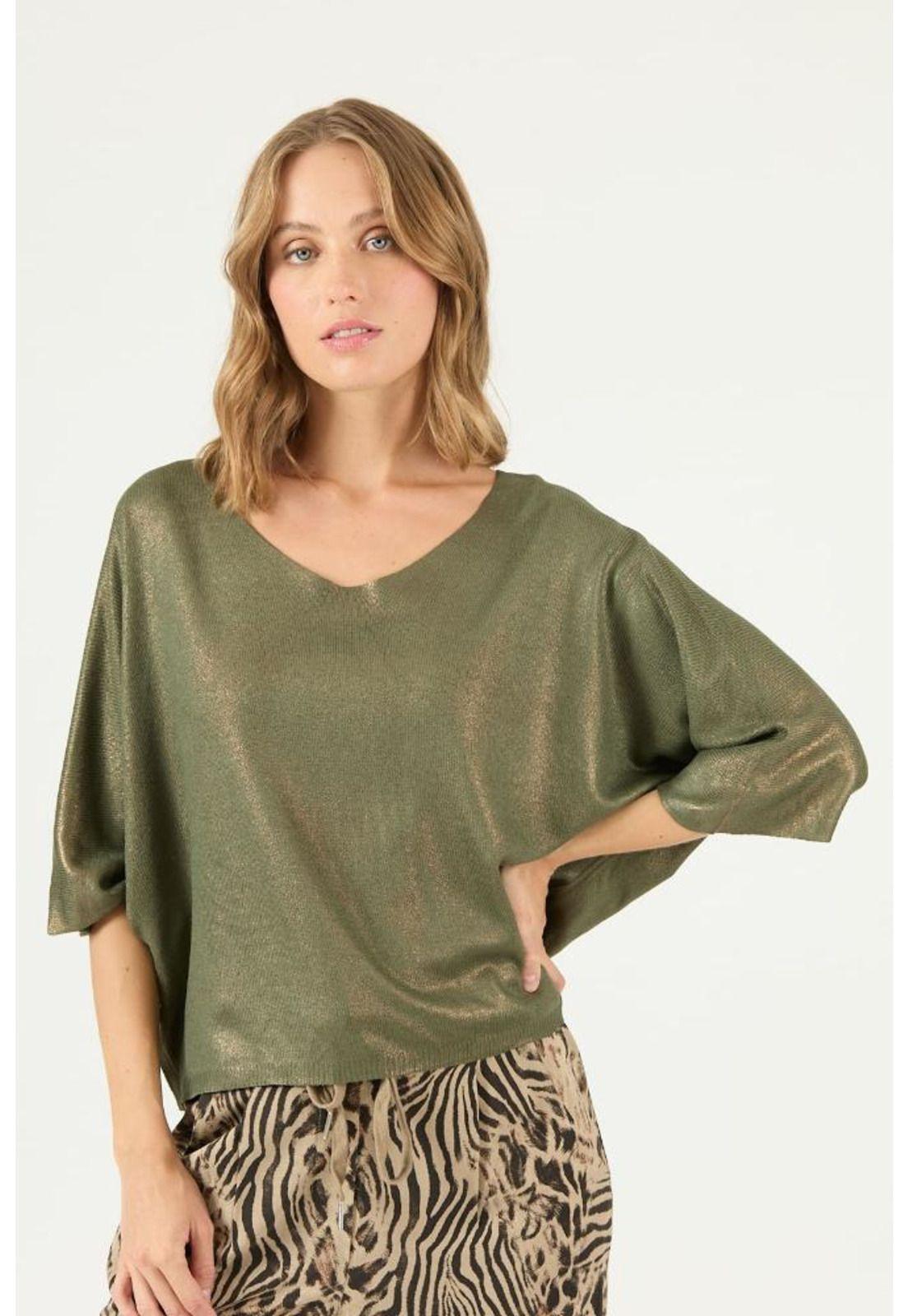 Sweater verde PRIVILEGE 2408-2