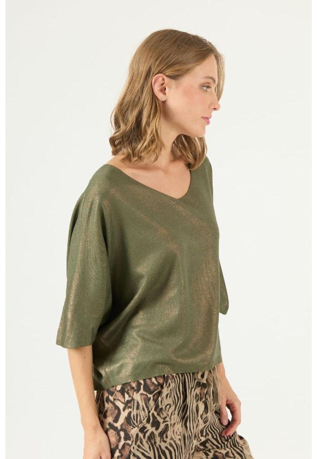 Sweater verde PRIVILEGE 2408-3