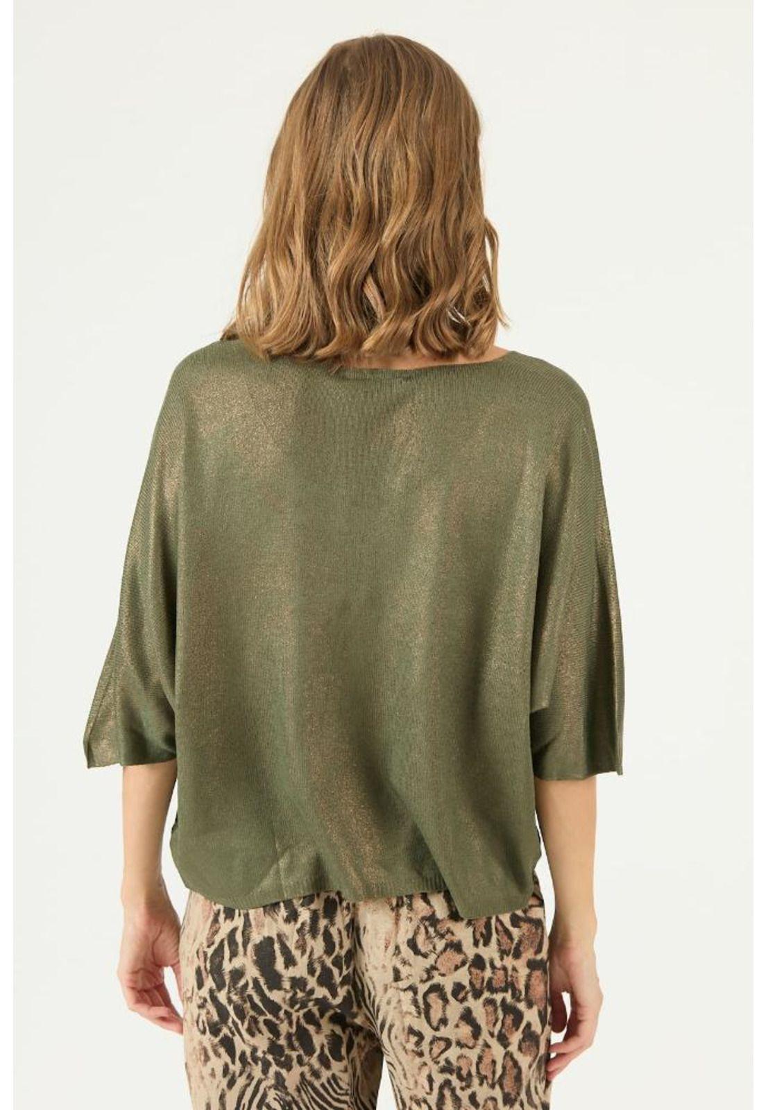 Sweater verde PRIVILEGE 2408-4