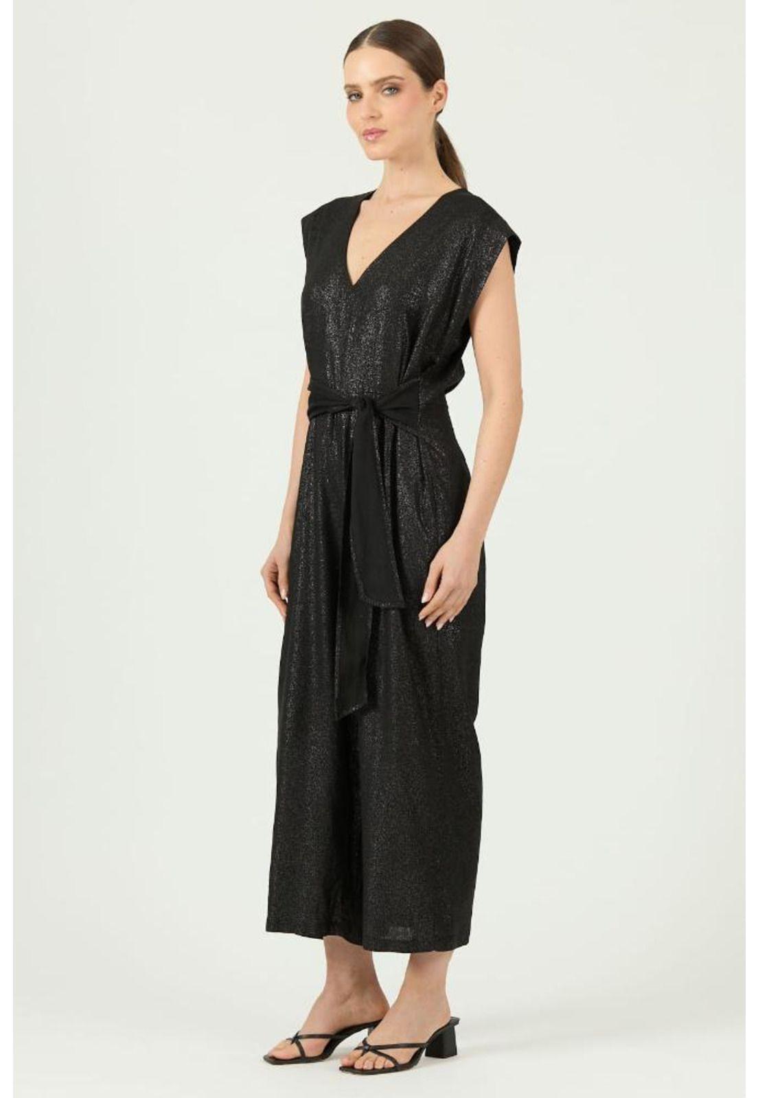 Enterito con lino negro PRIVILEGE-3