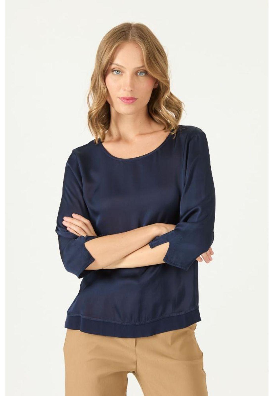Blusa azul marino PRIVILEGE 2365-2