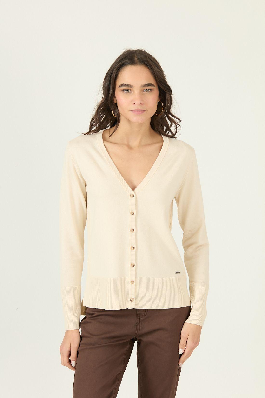 Cardigan Beige Cod 7900445-2
