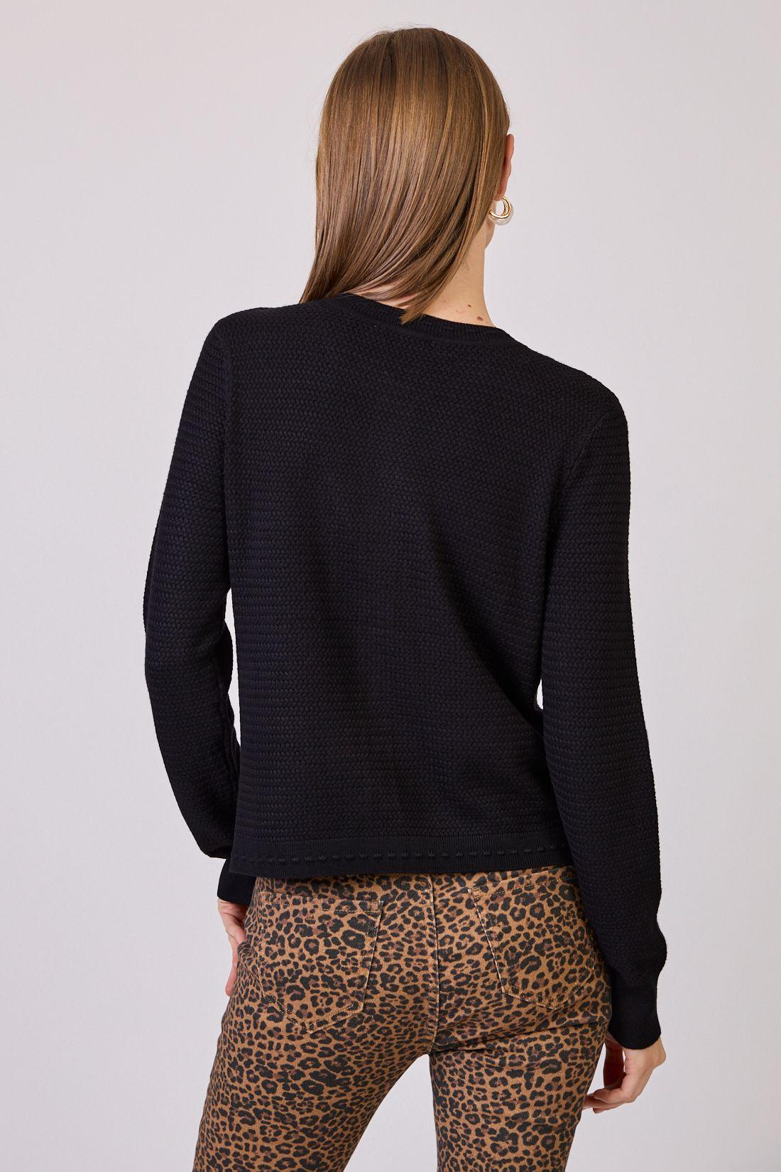 Cardigan Negro Cod 5414546-3