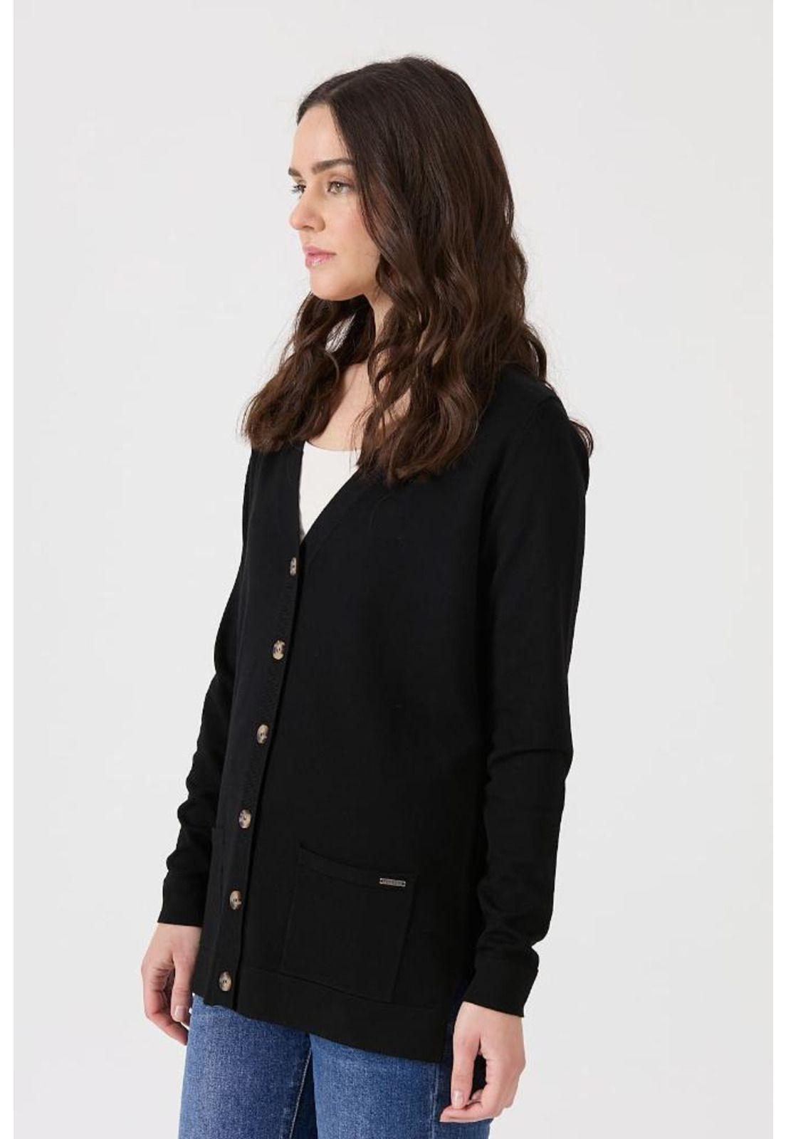 Cardigan negro PRIVILEGE 1561-2