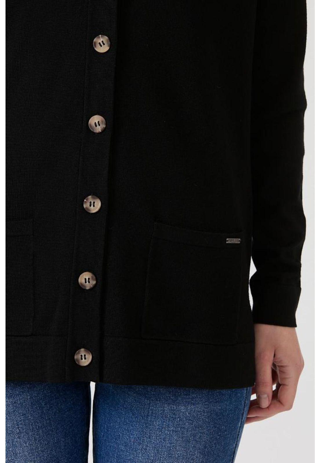 Cardigan negro PRIVILEGE 1561-3