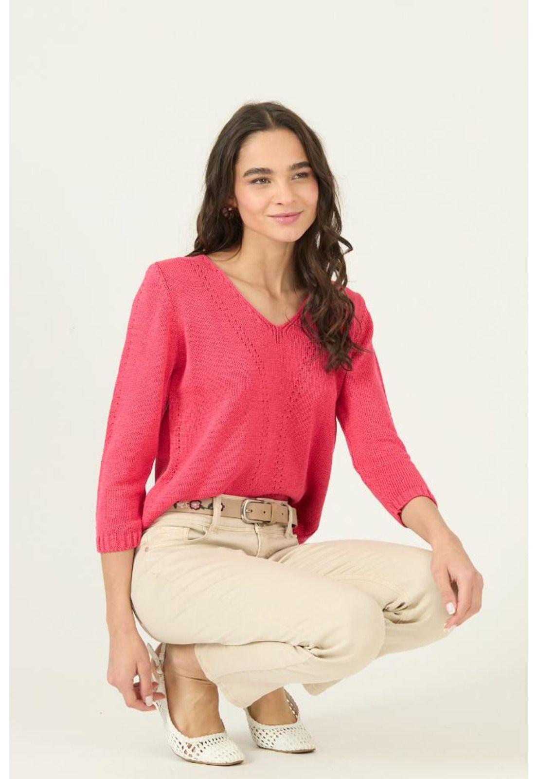 Sweater fucsia PRIVILEGE 3119-0