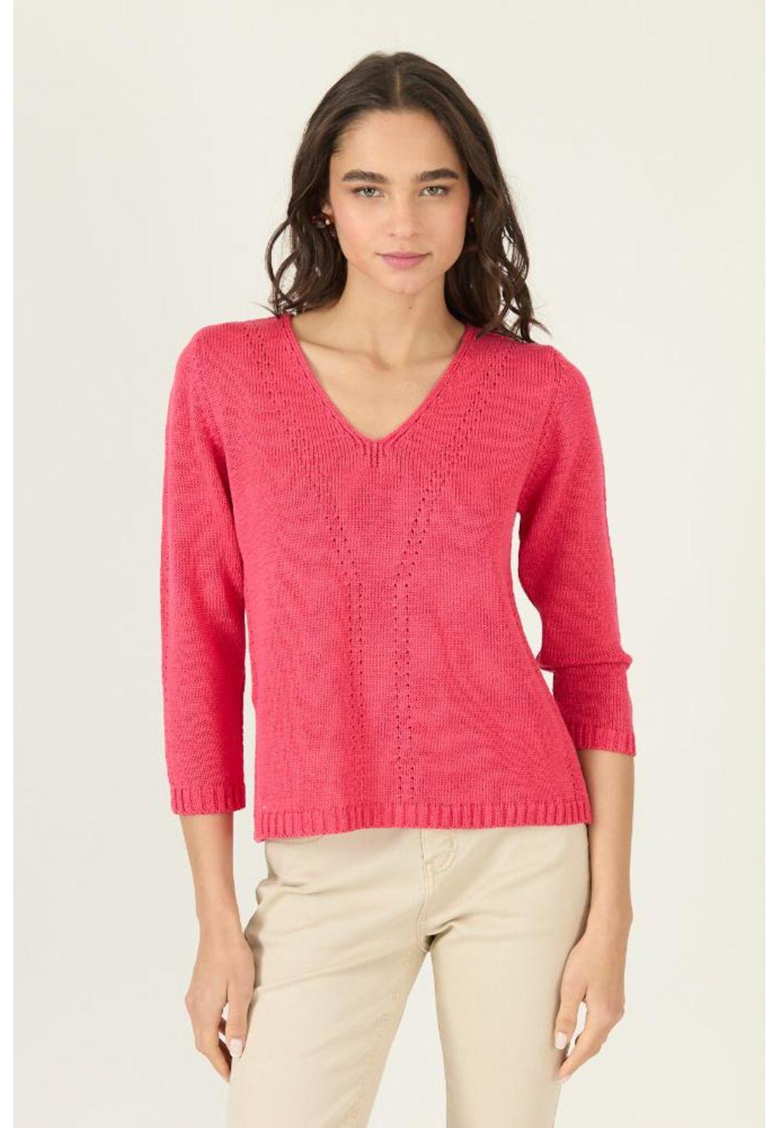 Sweater fucsia PRIVILEGE 3119-1