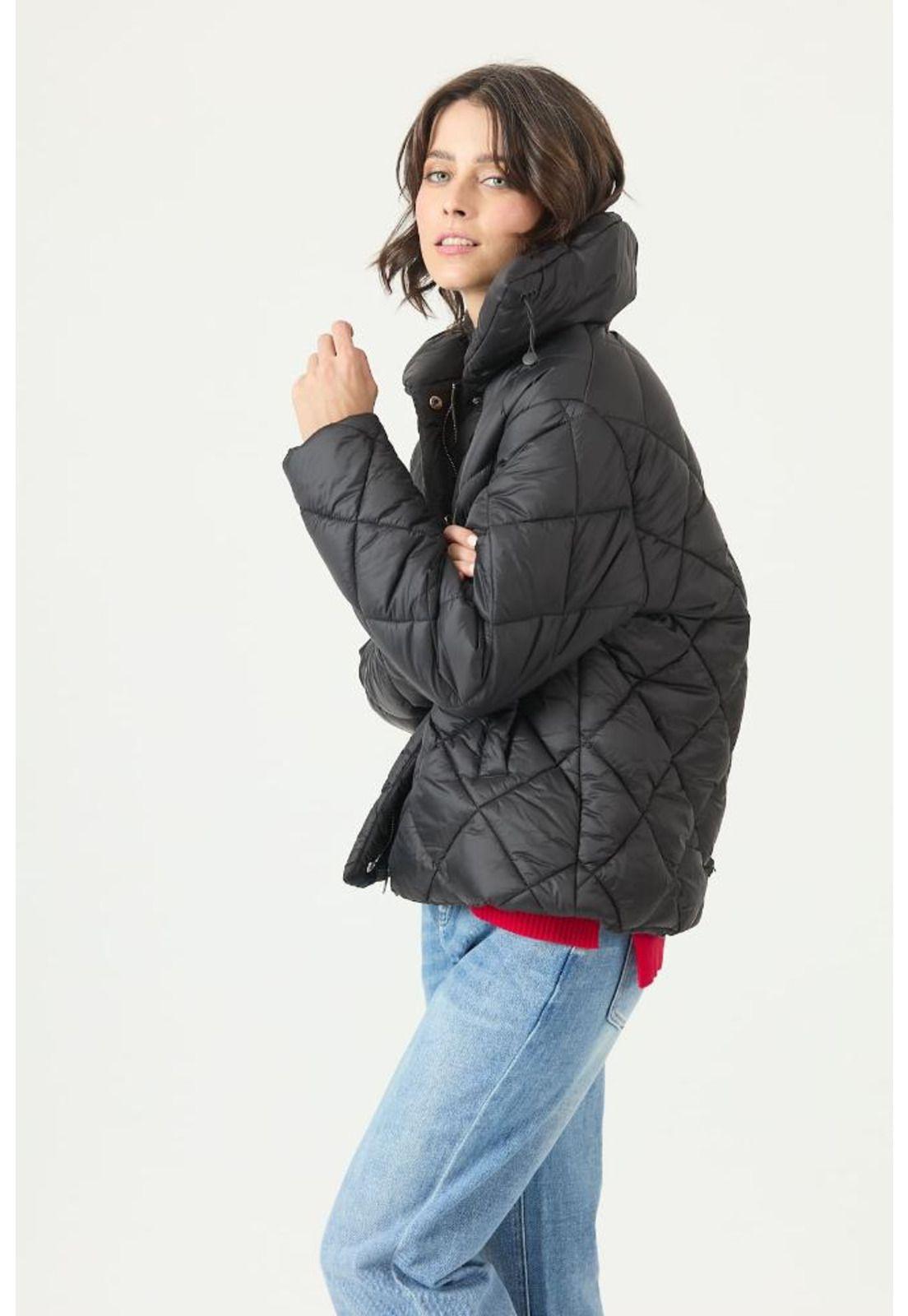 Parka negra PRIVILEGE 2734-1