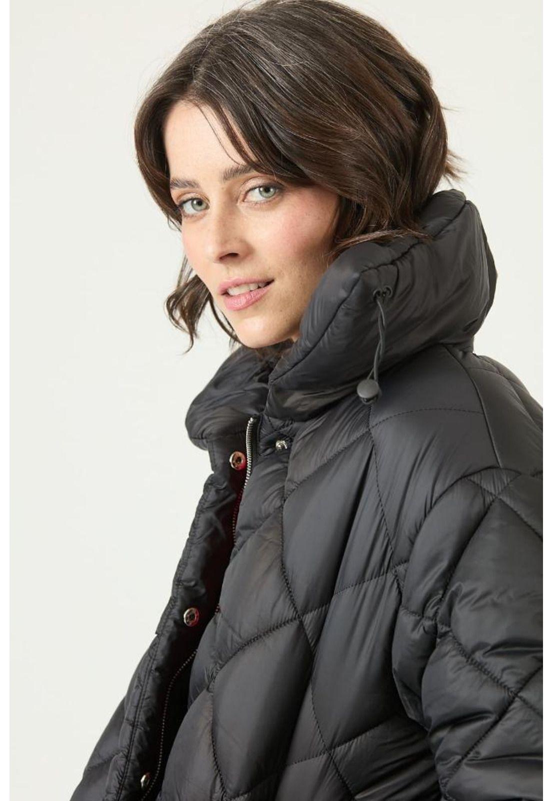 Parka negra PRIVILEGE 2734-2