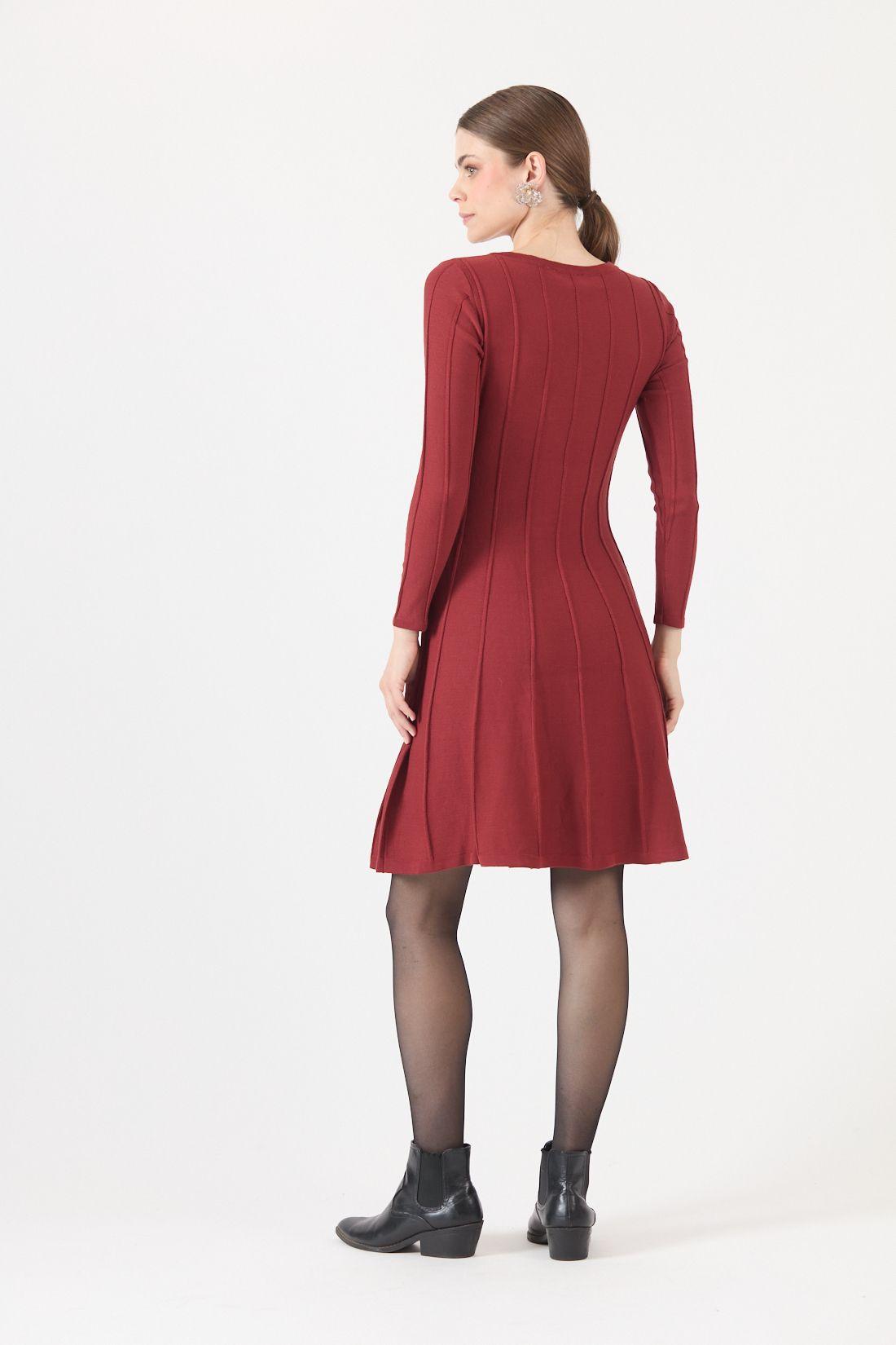Vestido Terracota Cod 4005946-4
