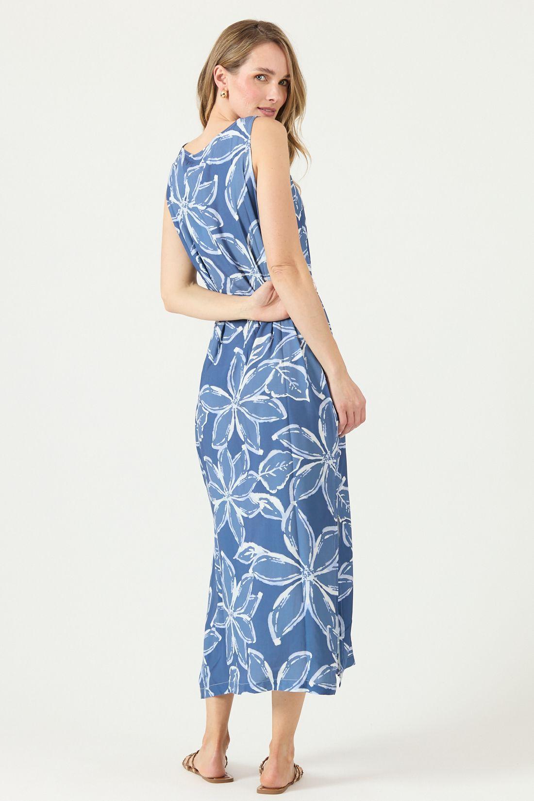 Vestido Estampado Denim Cod 4005585-3