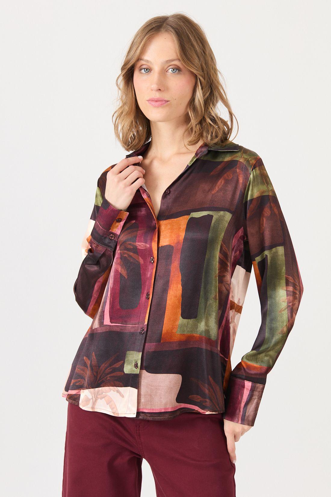 Blusa Estamplado Café Cod 4521466-2