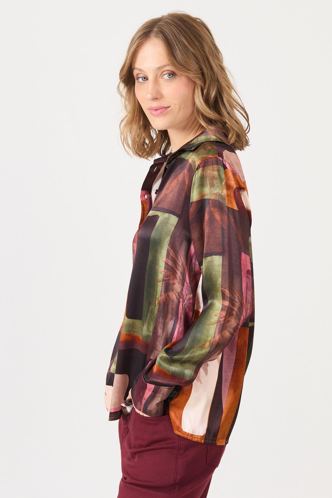 Blusa Estamplado Café Cod 4521466-3