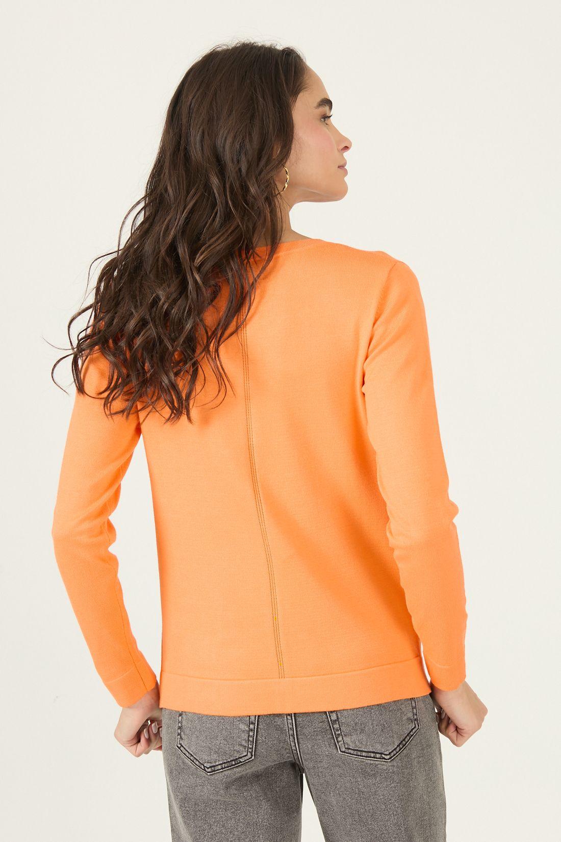 Cardigan Naranja Cod 7900425-3