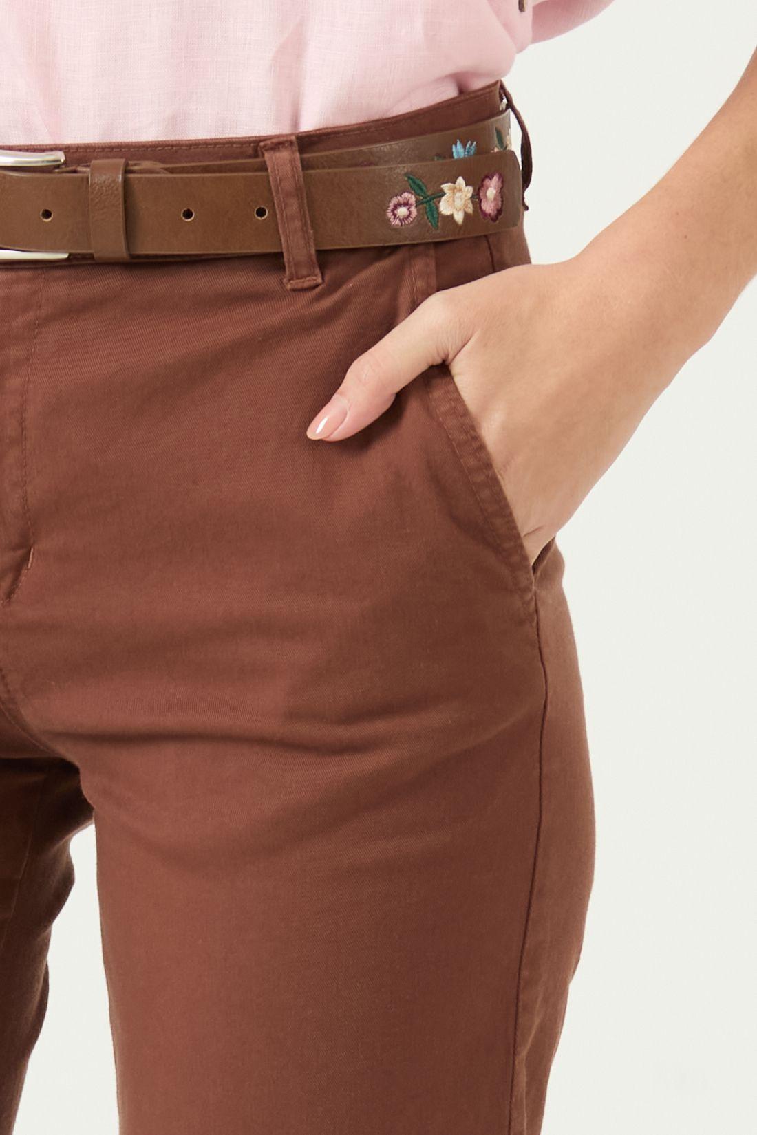 Jeans Slim Fit Terracota Cod 2401015-3