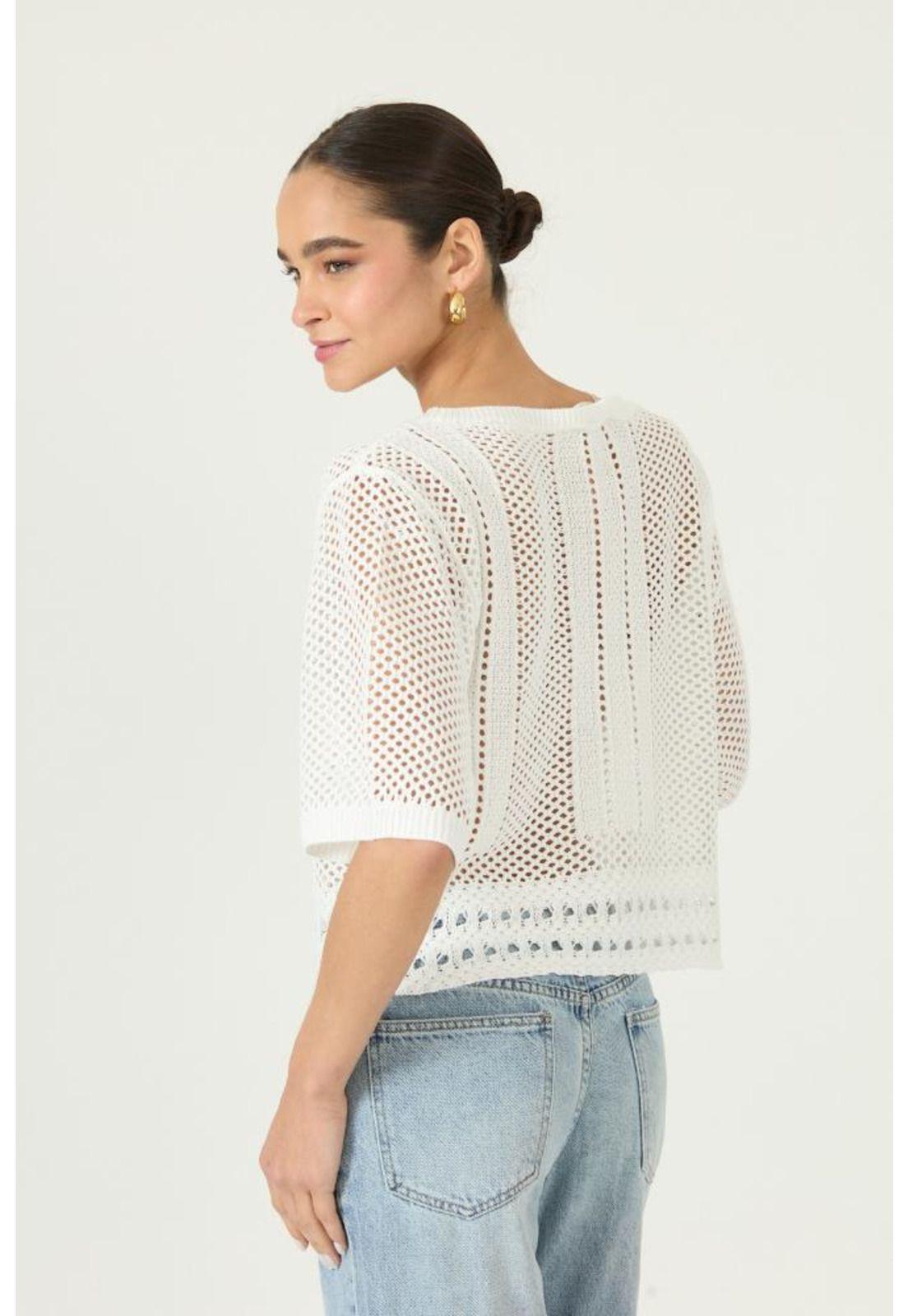 Sweater blanco PRIVILEGE 2956-4