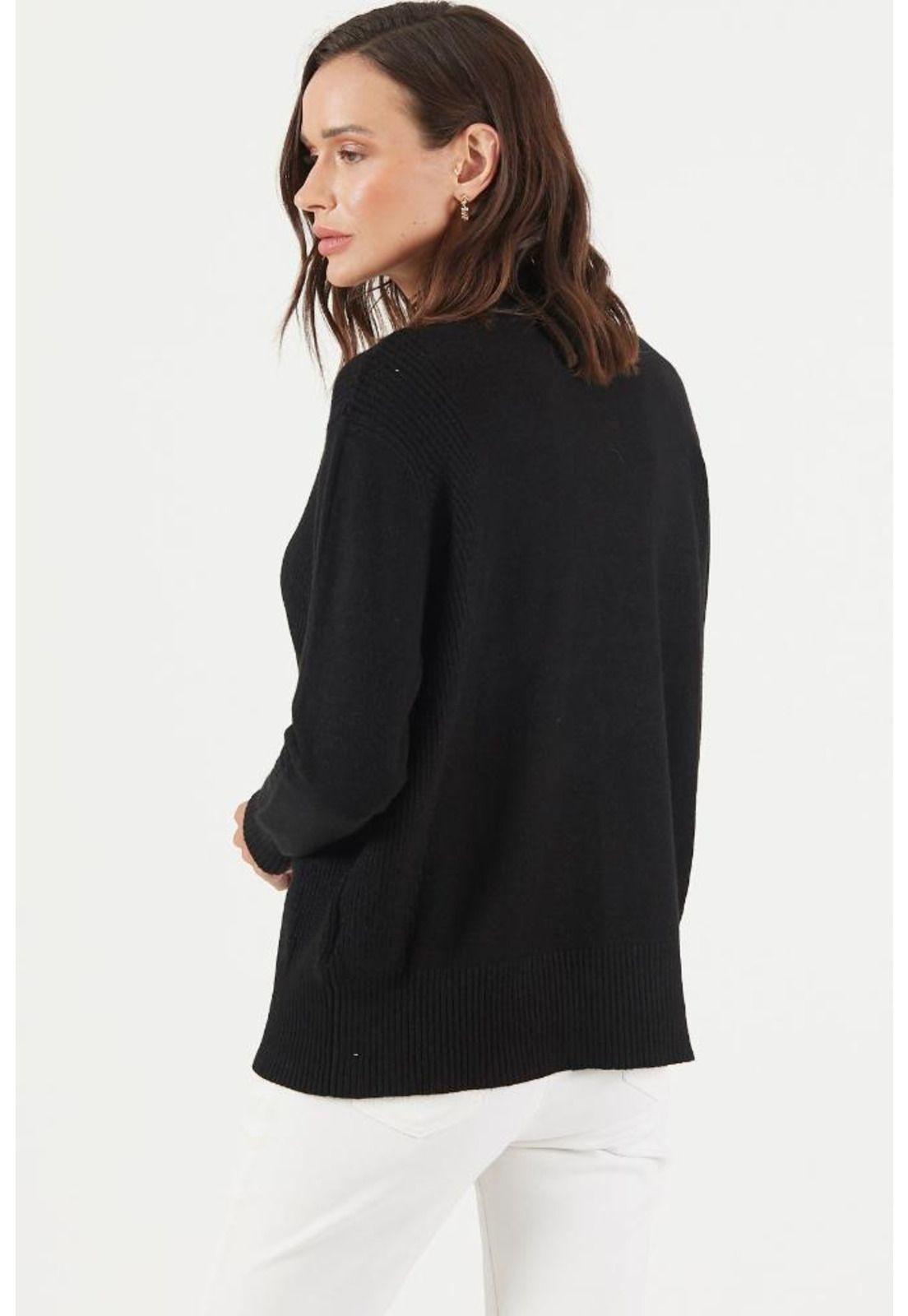 Sweater negro PRIVILEGE 952-3