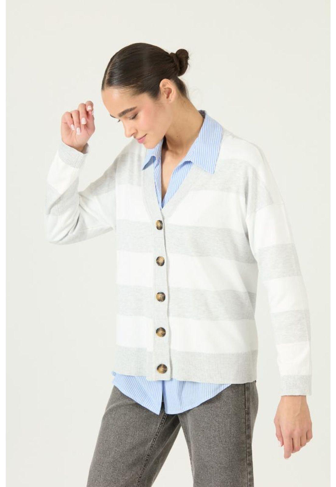 Cardigan gris PRIVILEGE 2953-2