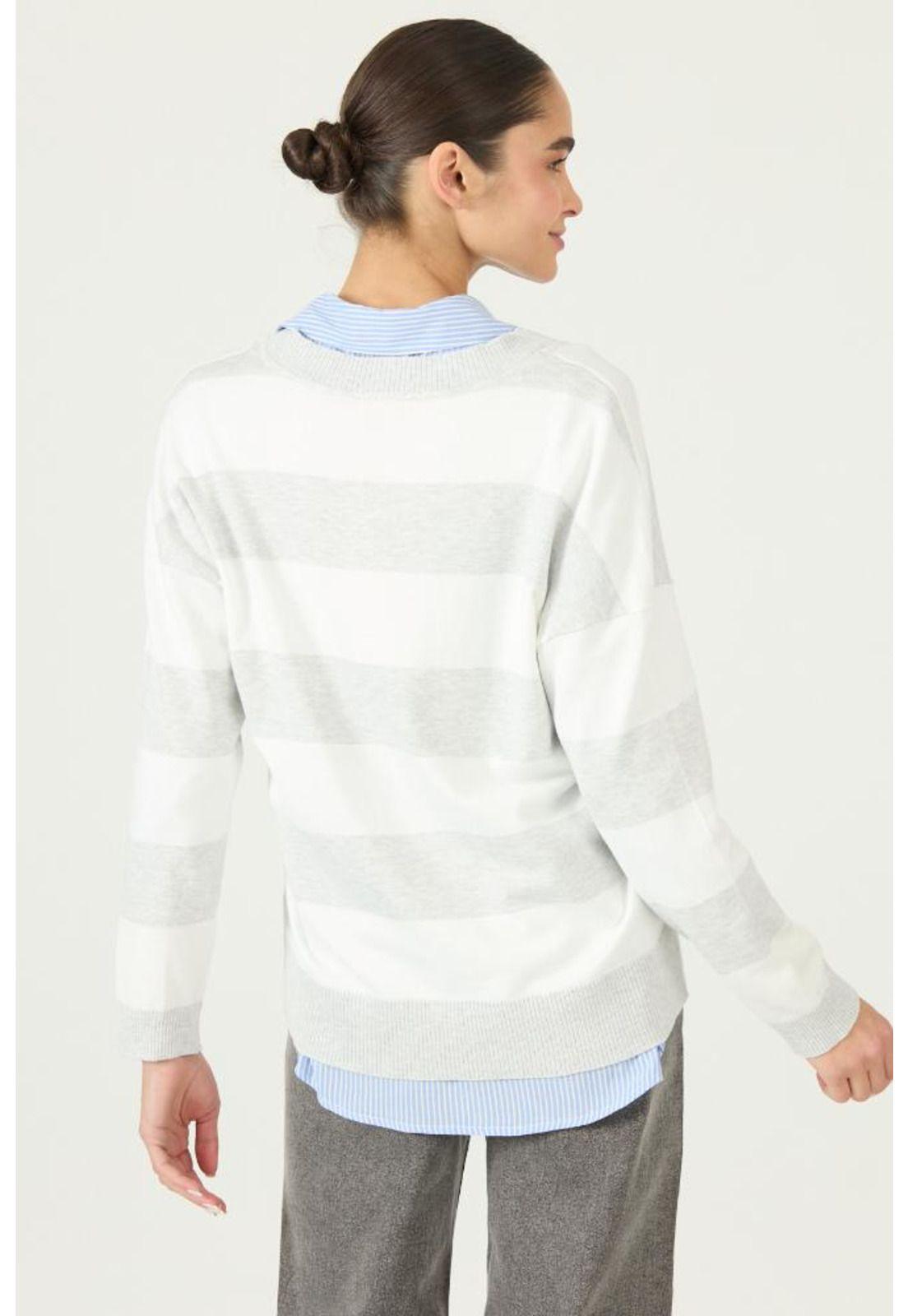 Cardigan gris PRIVILEGE 2953-3