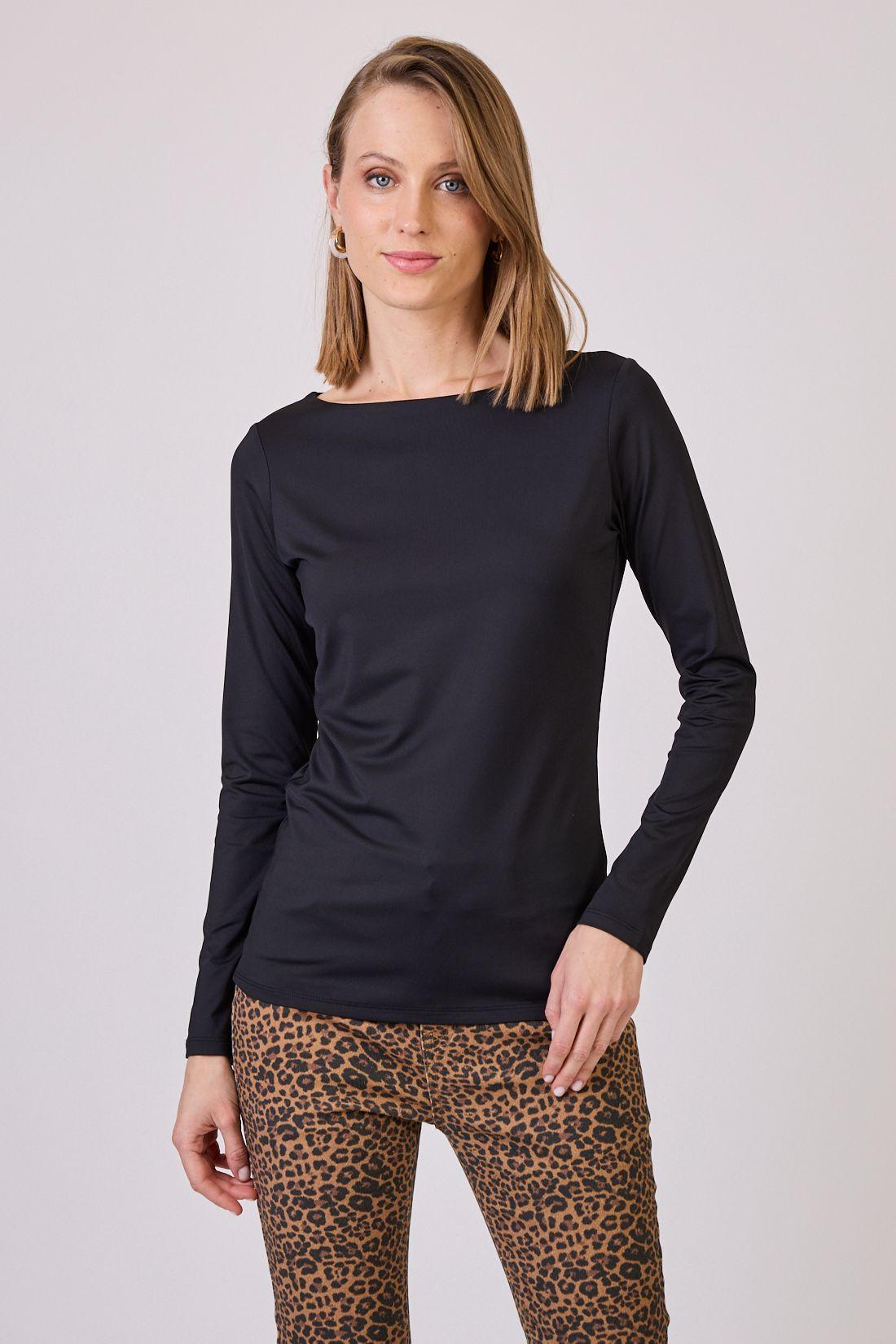 Polera Poliamida Negra Cod 2800026-1