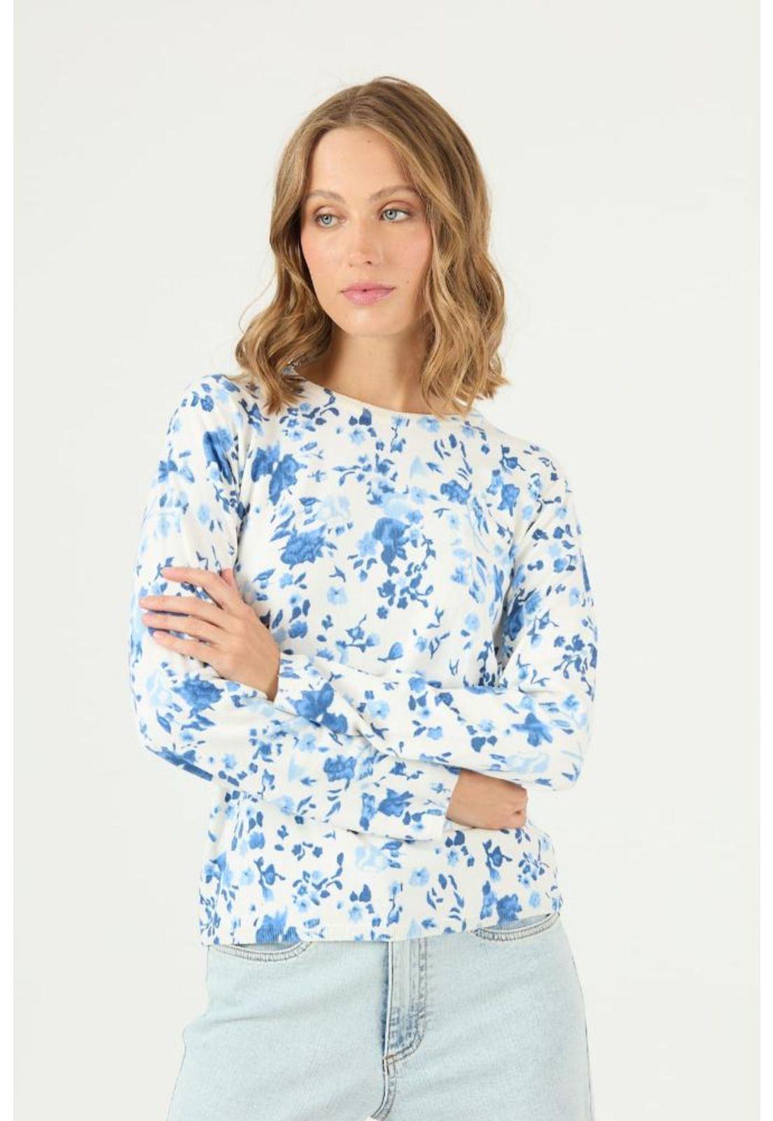 Sweater crudo flores PRIVILEGE 2442-2