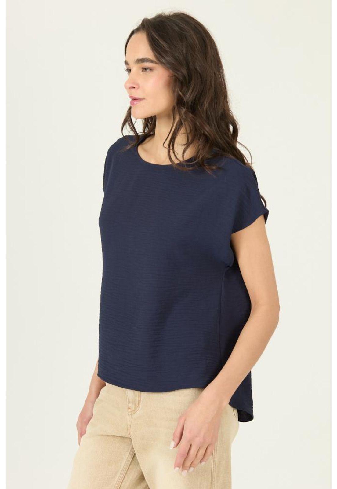 Blusa azul marino PRIVILEGE 2927-2
