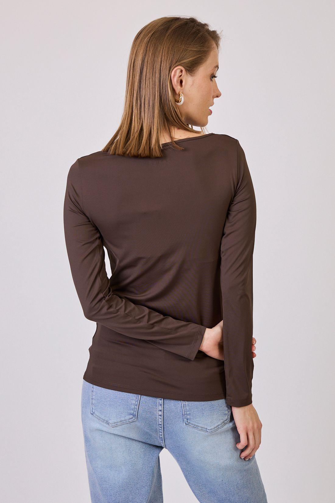 Polera Poliamida Café Moro Cod 2800026-3