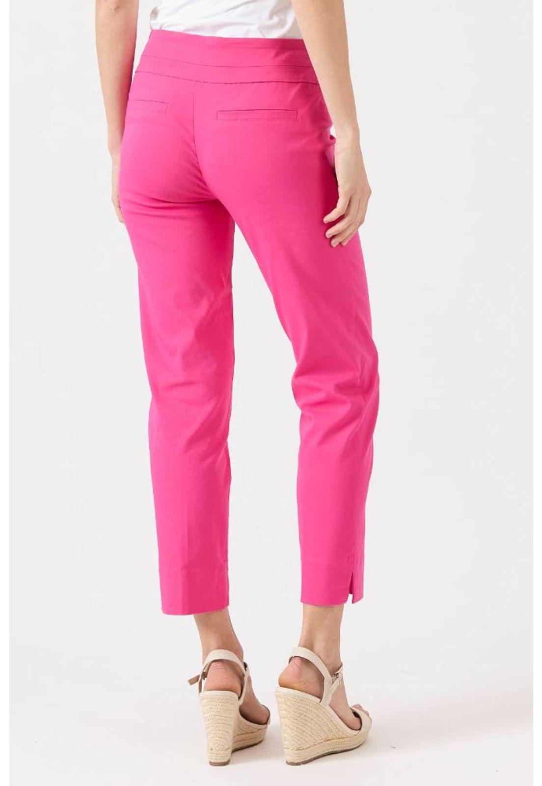 Pantalon regular fucsia PRIVILEGE 345-1