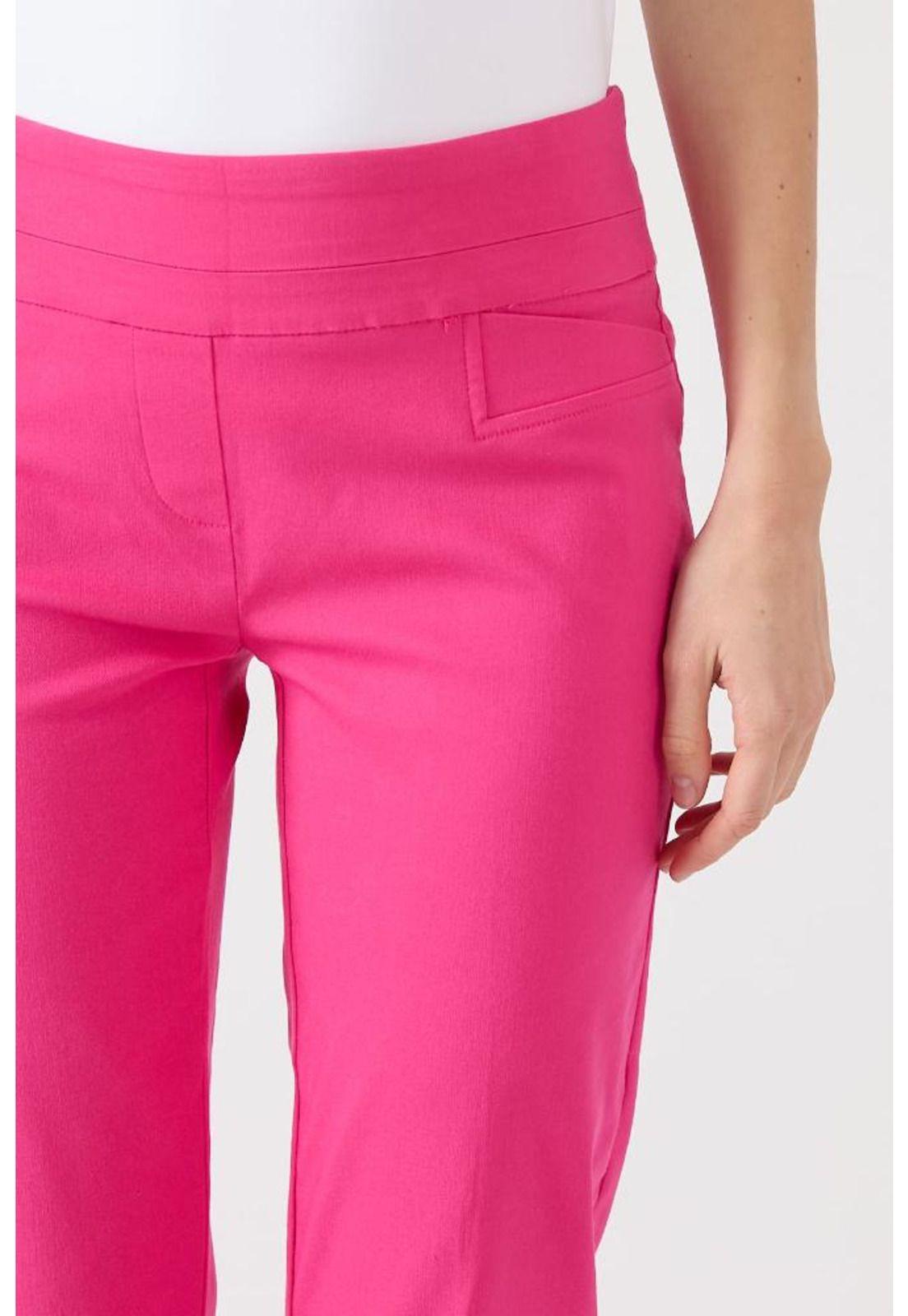 Pantalon regular fucsia PRIVILEGE 345-2