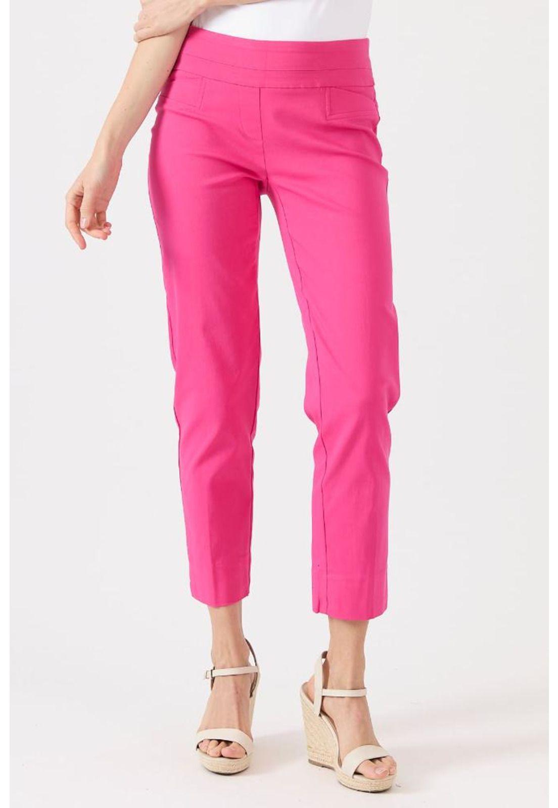 Pantalon regular fucsia PRIVILEGE 345-3