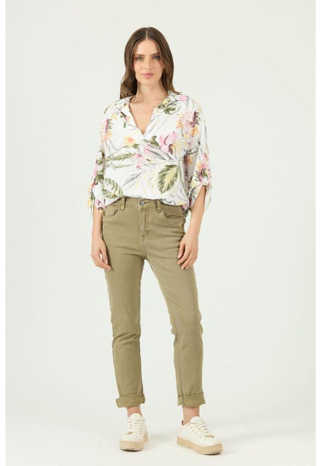 Jeans verde PRIVILEGE 1342-0