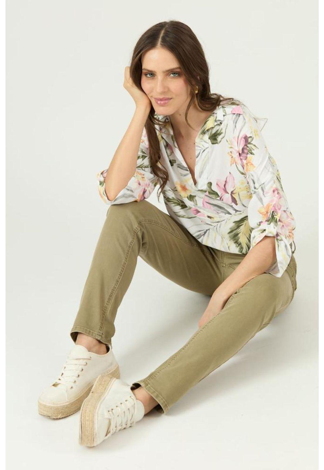 Jeans verde PRIVILEGE 1342-1