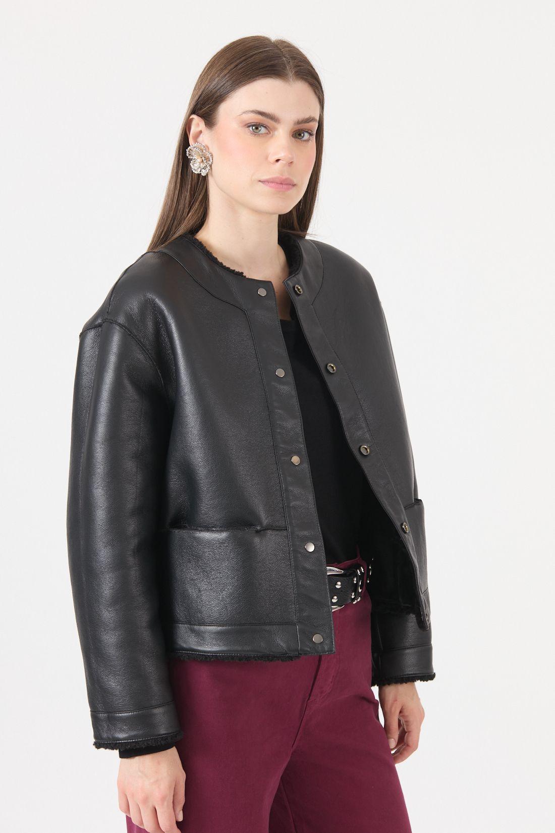 Chaqueta Negra Cod 1535946-3