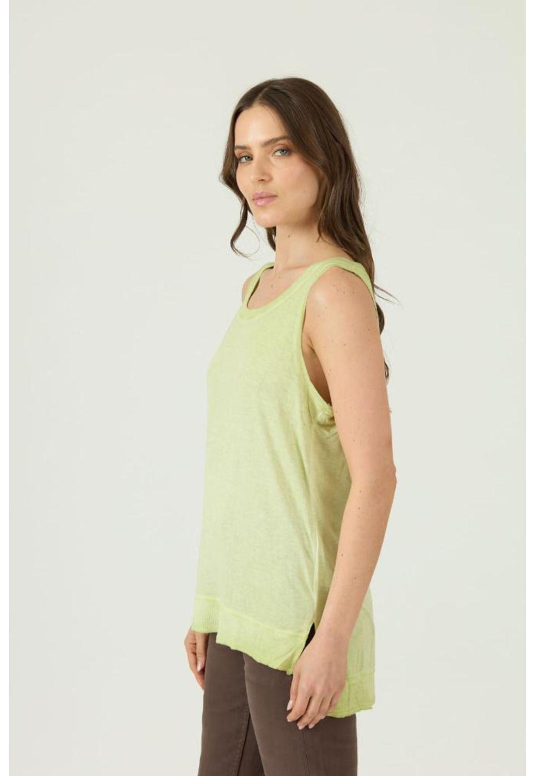 Polera lima sin mangas PRIVILEGE-2