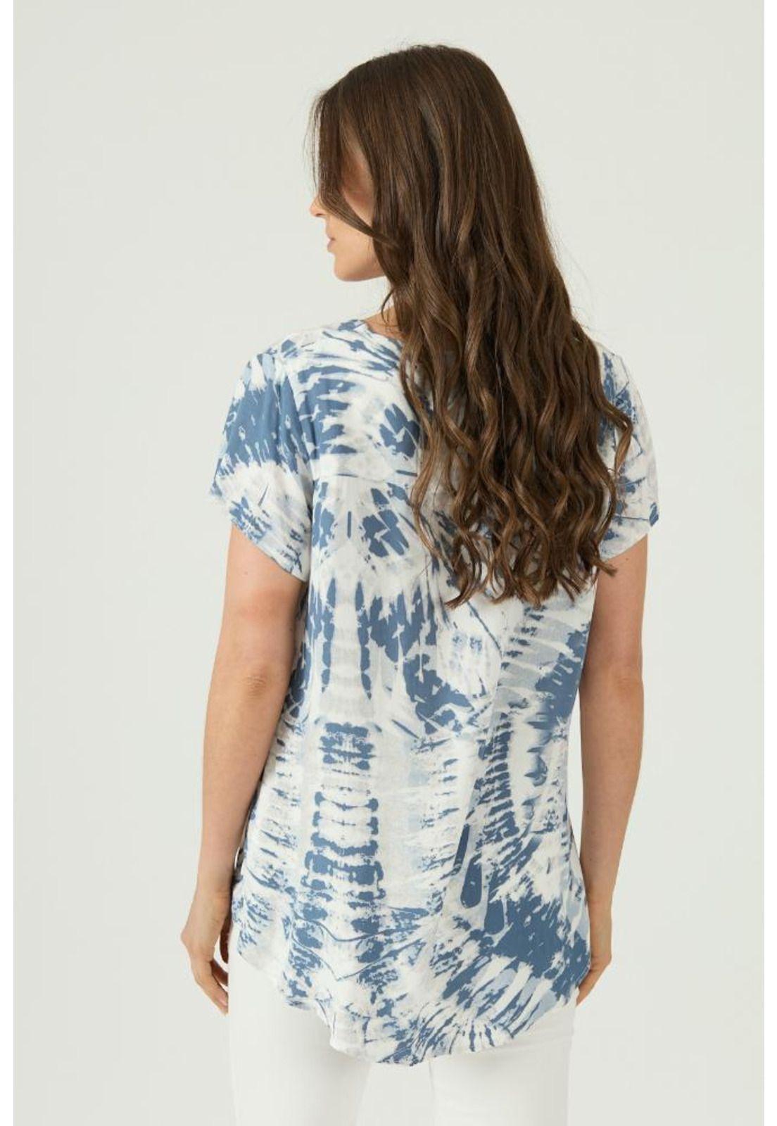 Blusa denim estampada PRIVILEGE 1603-2