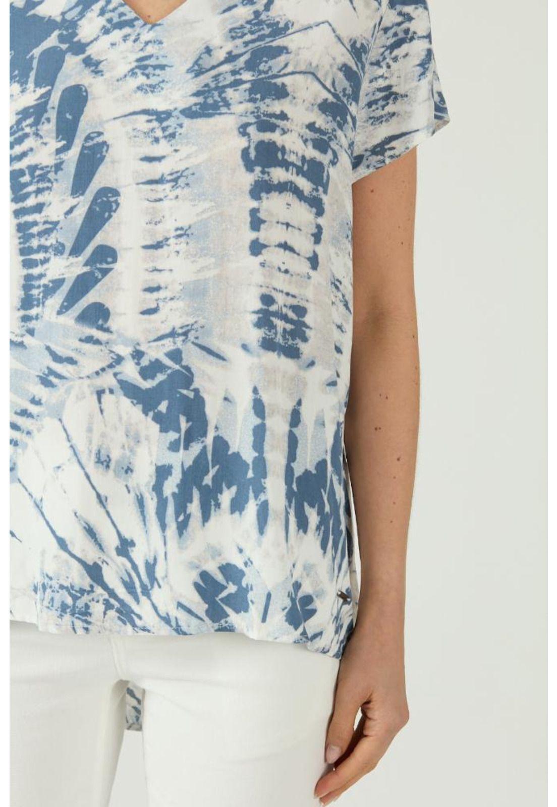 Blusa denim estampada PRIVILEGE 1603-3