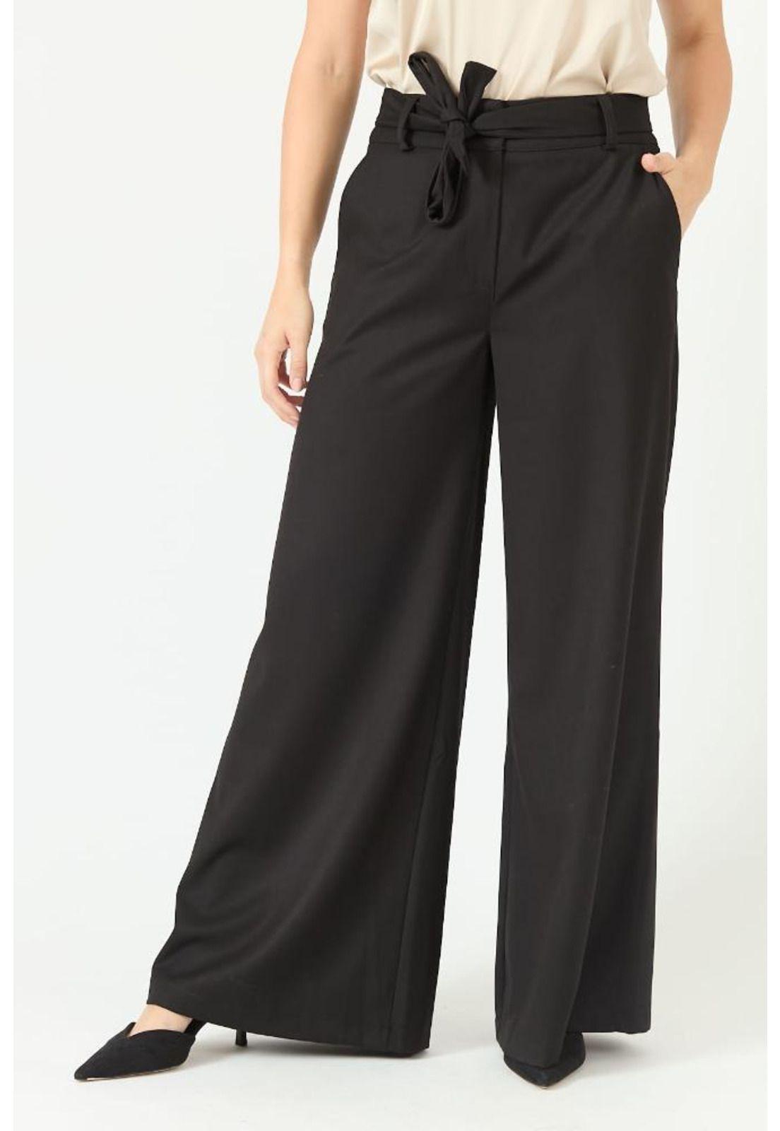 Pantalon wide leg negro PRIVILEGE 2262-2