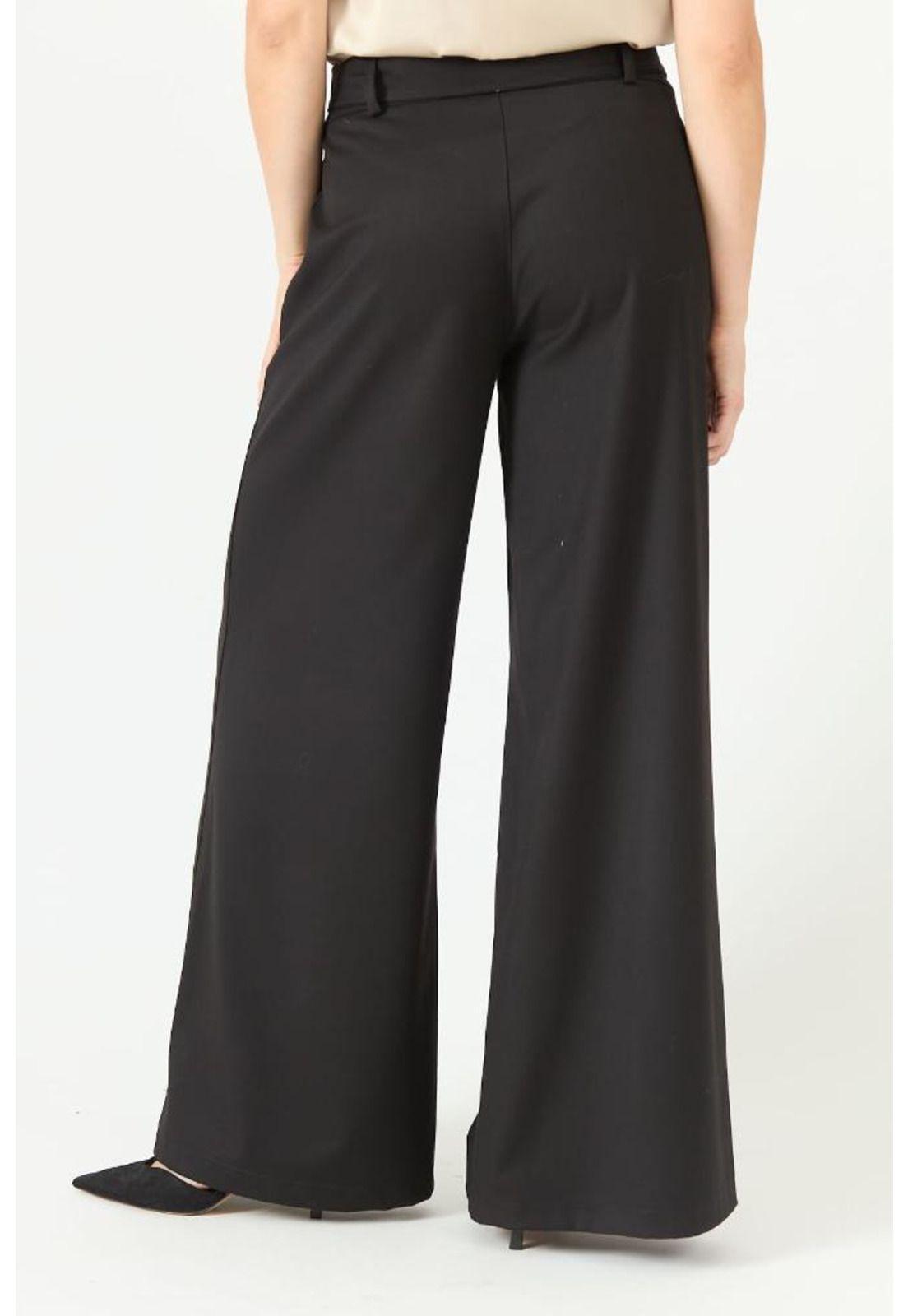 Pantalon wide leg negro PRIVILEGE 2262-3