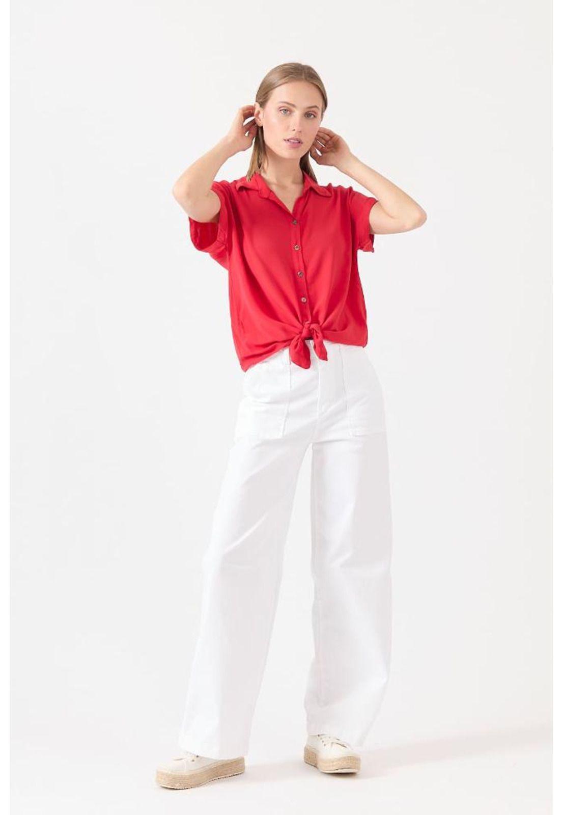 Blusa roja PRIVILEGE 1507-1