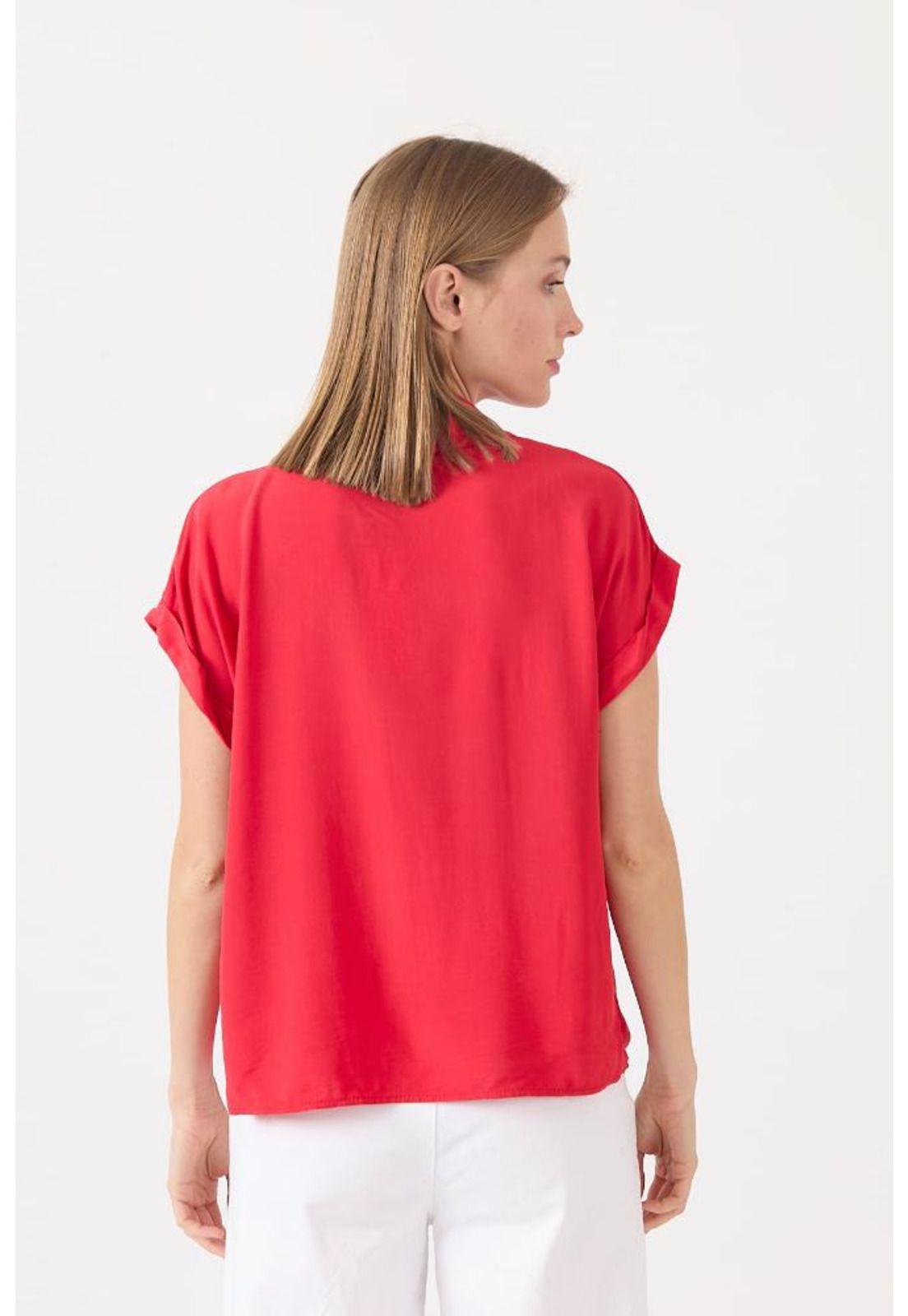 Blusa roja PRIVILEGE 1507-3