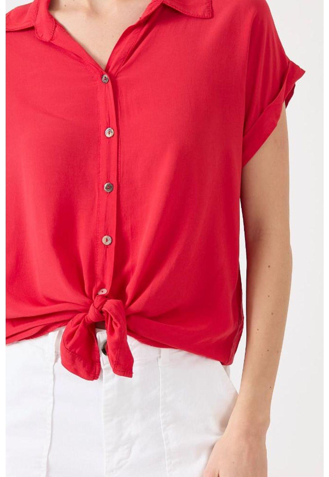 Blusa roja PRIVILEGE 1507-4