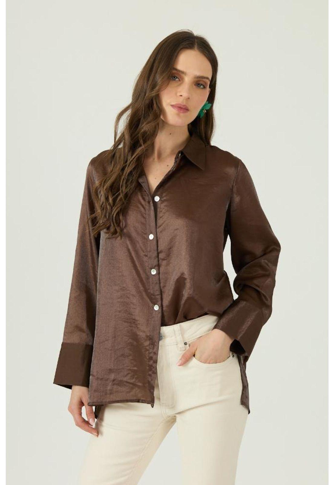 Blusa cafe moro PRIVILEGE 1613-0