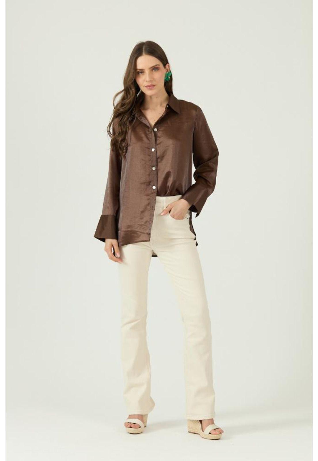 Blusa cafe moro PRIVILEGE 1613-2