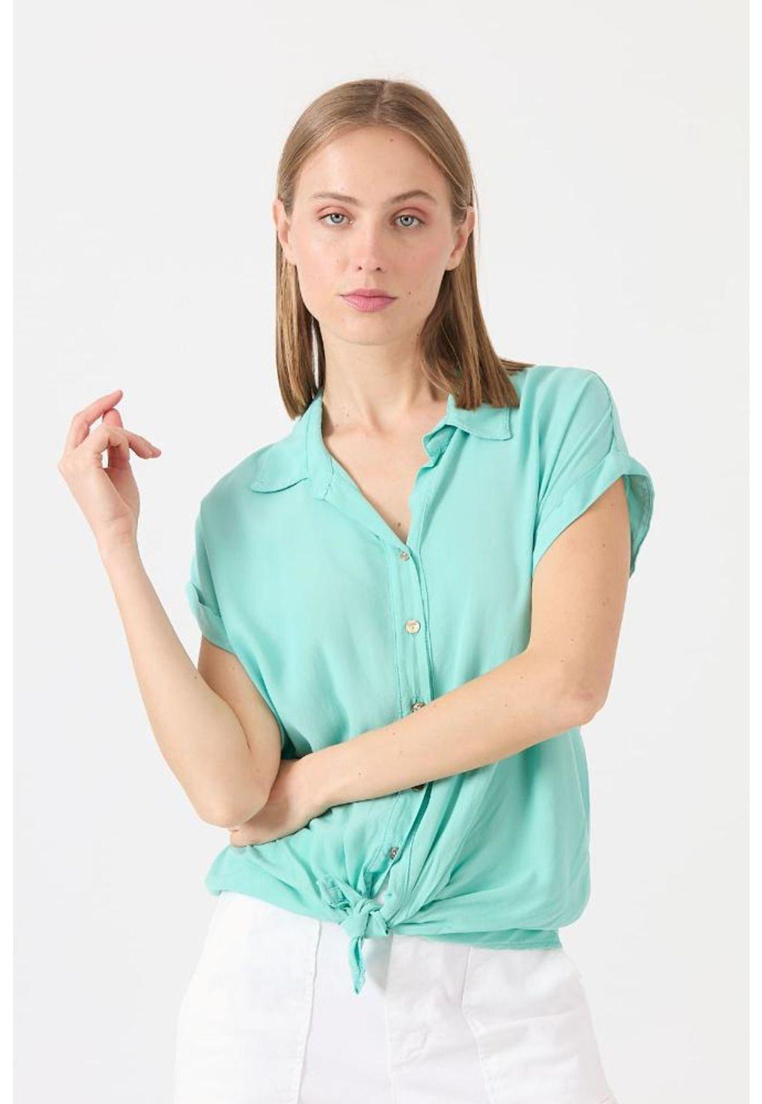 Blusa turquesa PRIVILEGE 1506-0