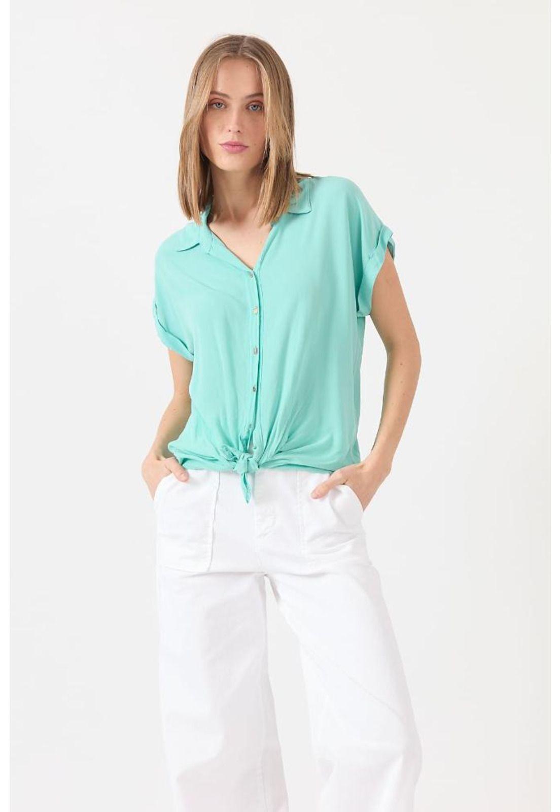 Blusa turquesa PRIVILEGE 1506-1