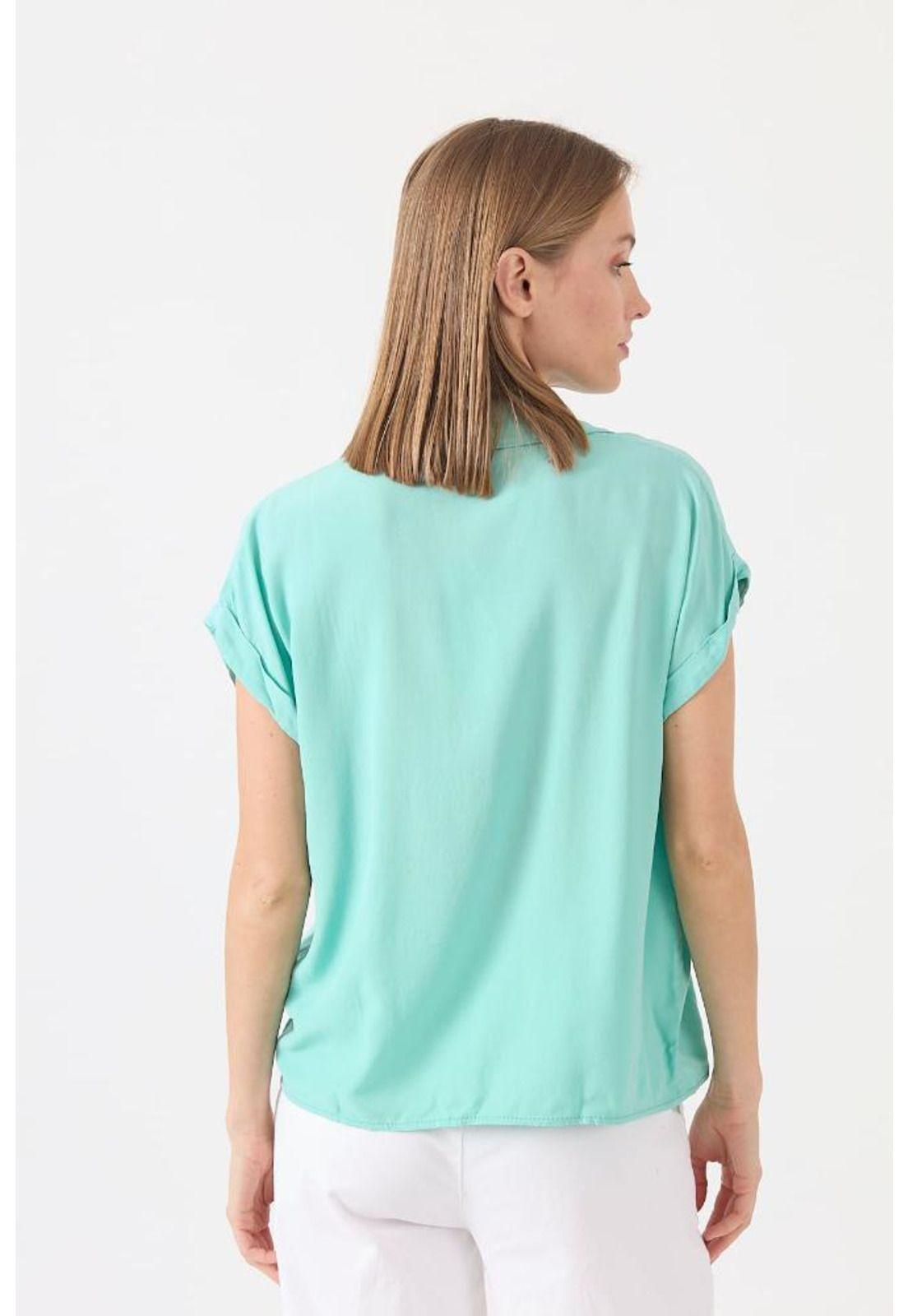 Blusa turquesa PRIVILEGE 1506-3