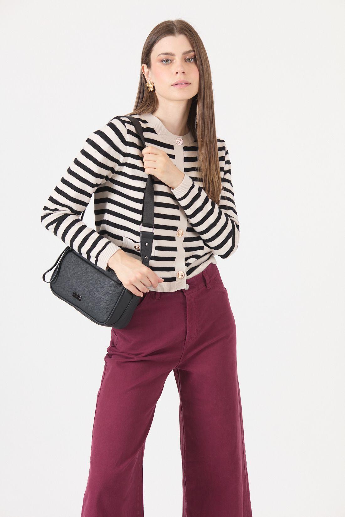 Sweater Listado Crudo Cod 5414316-0